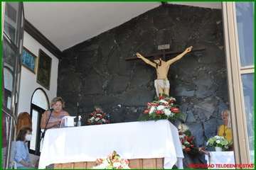 La playa de Ojos de Garza celebra el día grande de sus fiestas con misa y procesión/Agustin Cabrera/TF.